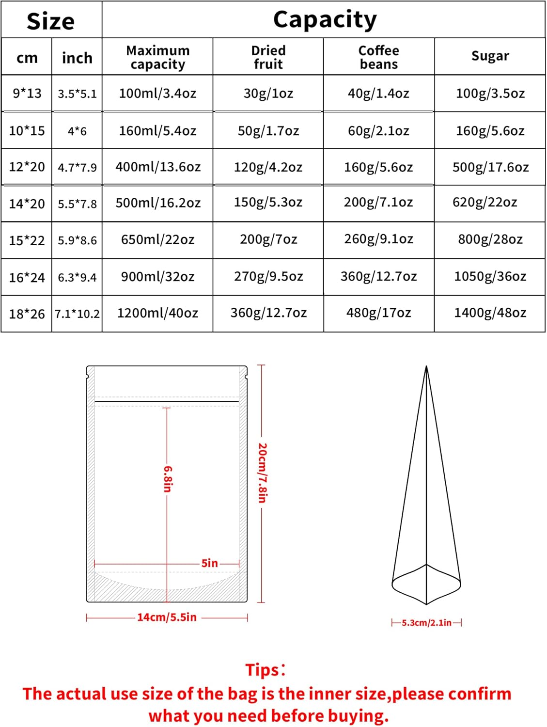 FireKylin 100 Pack Smell Proof Bags 7.1" x 10.2", Resealable Bags with Matte Window, Foil Pouch Stand Up Sealable Bags for Packaging（Pink）