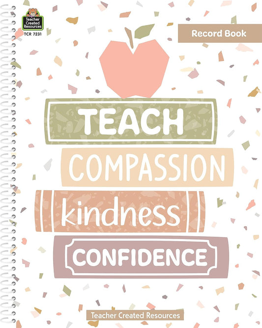 Teacher Created Resources Terrazzo Tones Record Book (TCR7231)