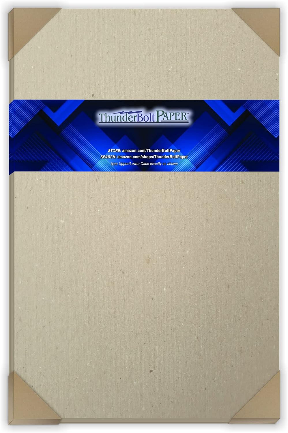 150 Sheets Chipboard 46pt (Point) 11 X 17 Inches Medium Weight Tabloid Size .046 Caliper Thickness Cardboard Craft|Packaging Brown Kraft Paper Board