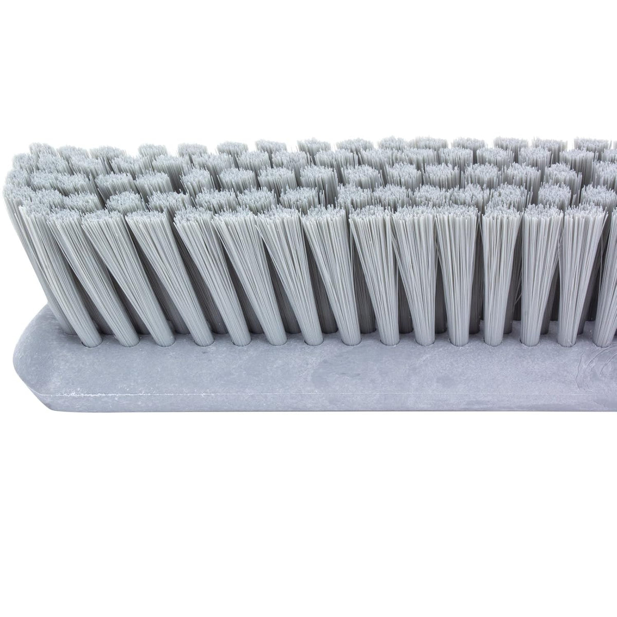 SPARTA Handheld Soft Counter Brush 8 Inch Bristle Span, Multi-Use Dust Brush with 5 Inch Handle for Tables, Countertops, and Delicate Surfaces, Polyester, Gray