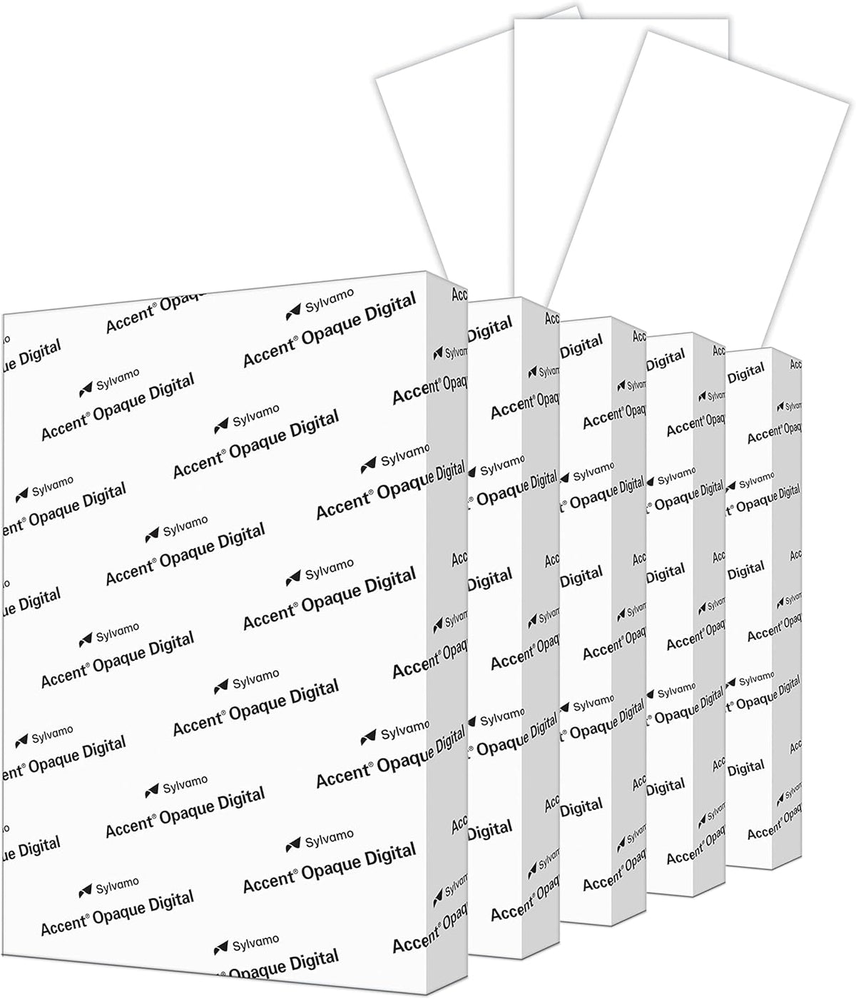 Accent Opaque White Printer Paper, 13” x 19” 32lb Bond/80lb Text Copy Paper – Premium Super Smooth Computer Paper, 97 Bright, 118gsm – Ideal for Ink Heavy Printing – 189035C – 1,500 Sheets (5 Ream)