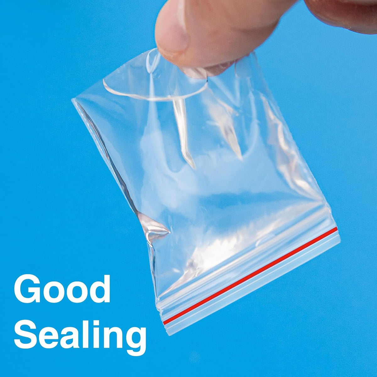 600Pcs 2x2 Inch Mini Plastic Bags, Resealable Small Zip Baggies for Small Business, Storage, Gifts, Candy, Screws, Jewelry, Daily Pills