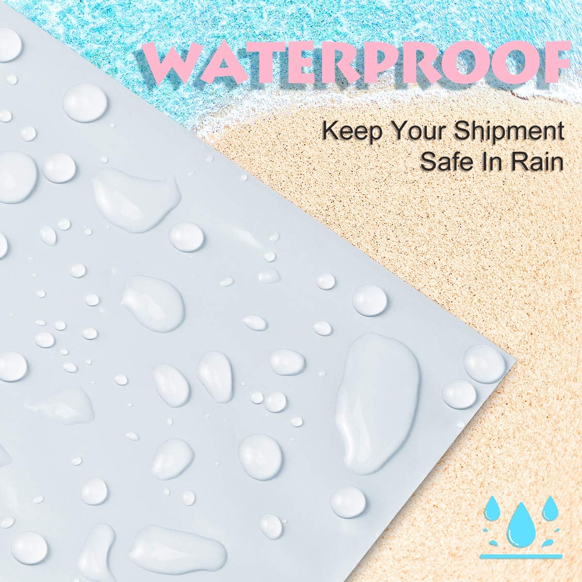 UCGOU Poly Mailers 10x13 Inch White 100 Pack Shipping Bags #4 Strong Mailing Envelopes Boutique Packaging Postal Self Seal Adhesive Waterproof and Tear Proof Small Business for Clothes Books