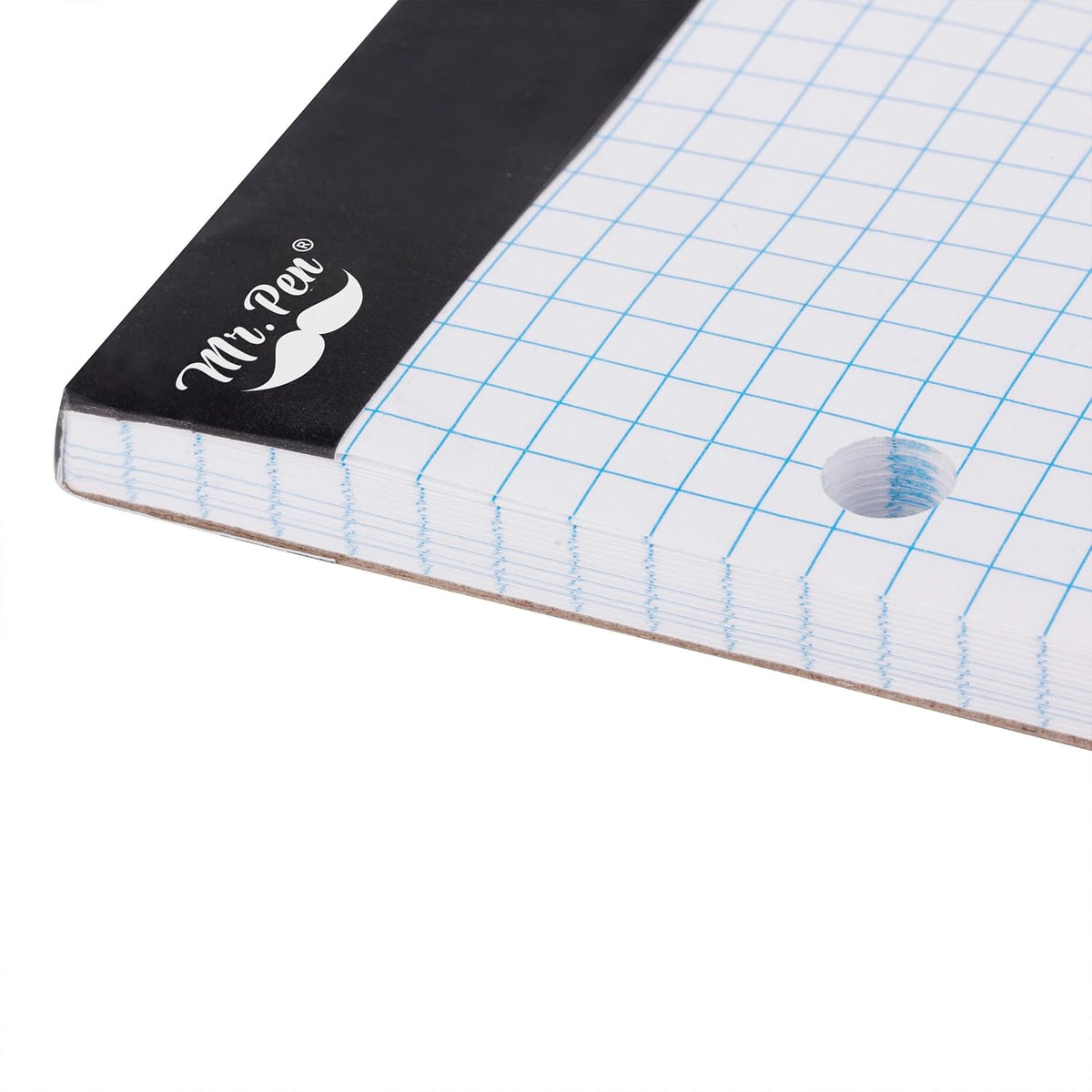 Mr. Pen- Graph Paper, 2 Pack of 55 Sheets, 8.5"x11", 4x4 (4 Squares Per Inch), 3-Hole Punched, Graphing Paper, Grid Paper Pad, Math Graph Paper Pad, Drafting Paper, Computation Pads, Square Paper