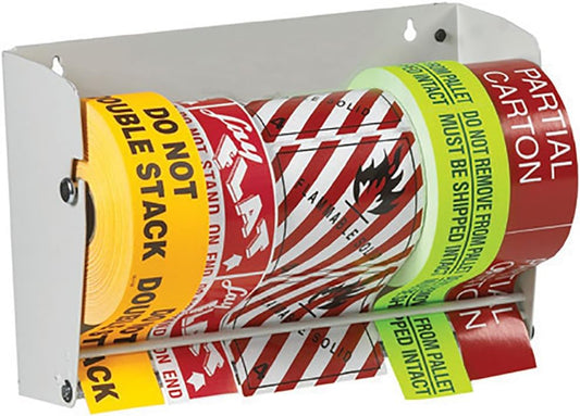 12.5" Table / Wall Mount Label Dispenser, Hvy-Duty All Steel - Each