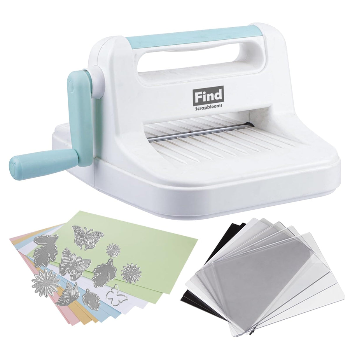 Manual Die Cutting Machine,Embossing Machine for Card Making Crafting, 6" Openning