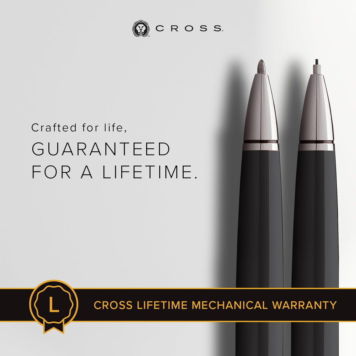 Cross Coventry Black Lacquer Pen and Pencil Gift Set