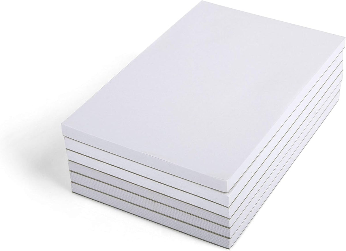 Mintra Office Memo Pads (6pk, Scratch Pads - 4x6) - 100 Sheets/Pad