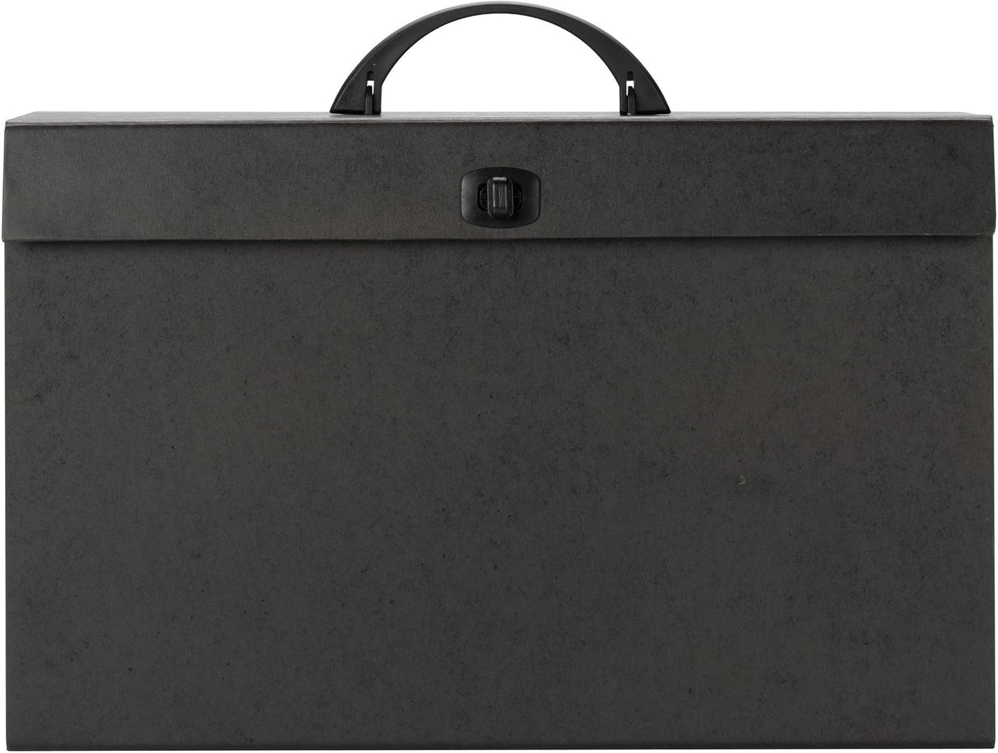 Smead A-Z and Subject Expanding File Box, 19 Pockets, Printed Alphabetic (A-Z)/Subject, Latch Closure, Legal Size, Black (70804) (Pack of 4)