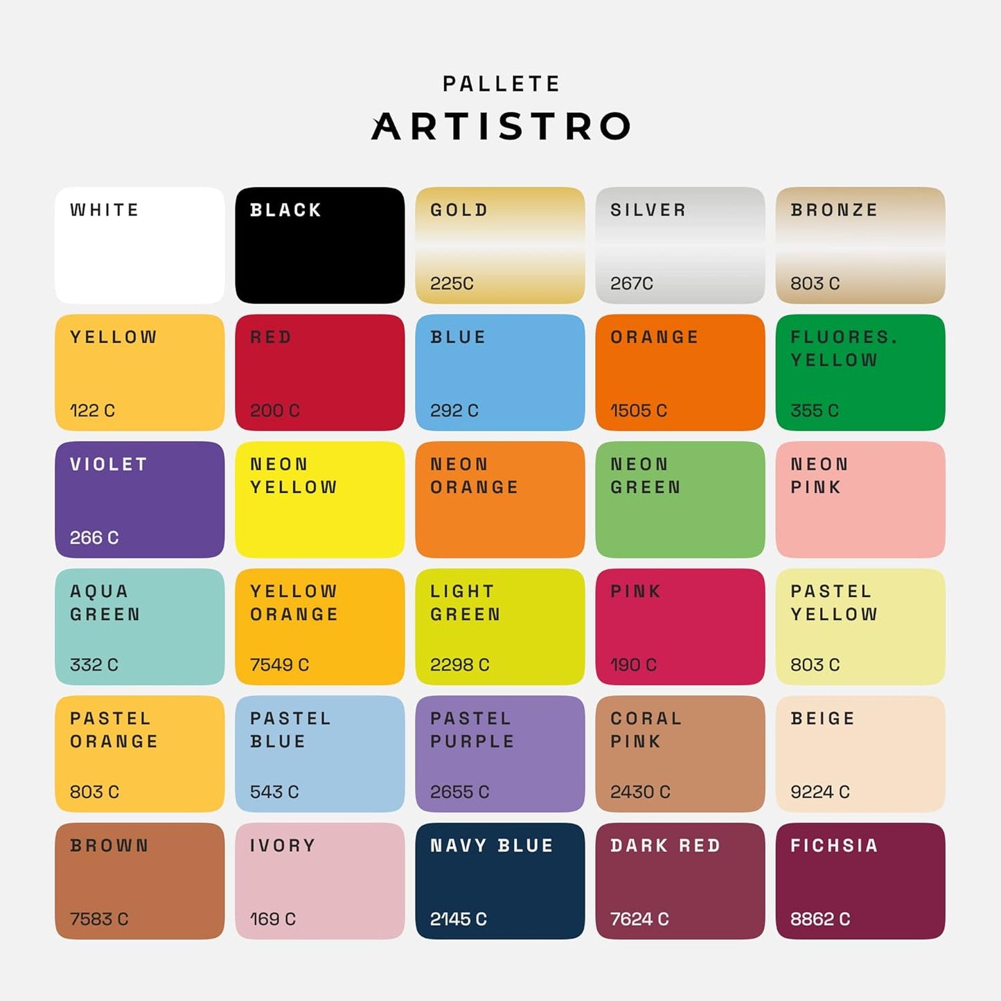 ARTISTRO 30 Wine Glass Acrylic Paint Markers - Washable Non-Toxic Acrylic Paint Pens for Car Window, Mirror, Ceramic