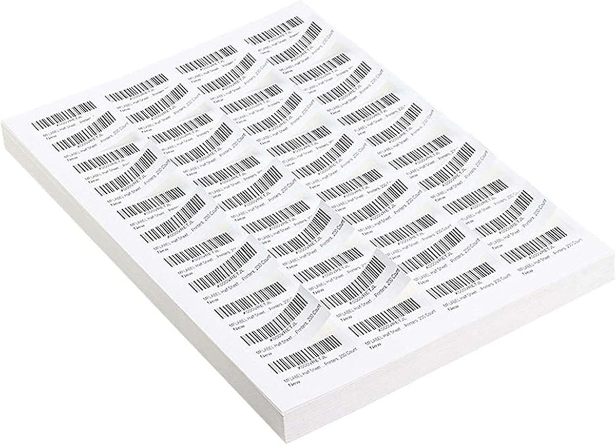 Coopaty 30-Up FBA Labels 1" x 2-5/8" Address Label for Laser & Ink Jet Printers (500 Sheets, 15000 Labels)