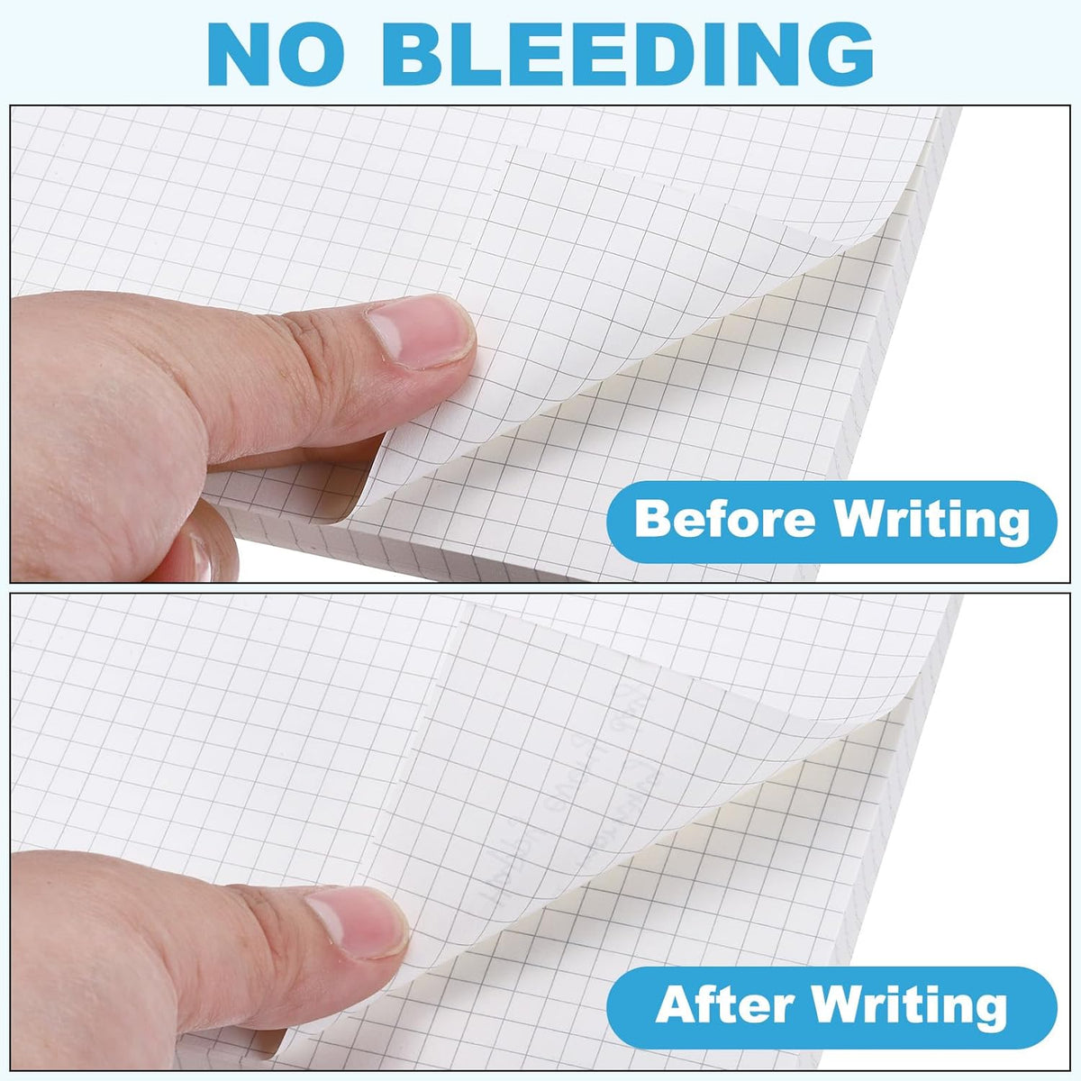 PATIKIL A5 Grid Refill Paper 6-Ring Binder Loose Leaf Planner Filler Paper Planner Inserts, 80 Sheets/160 Pages, Lined