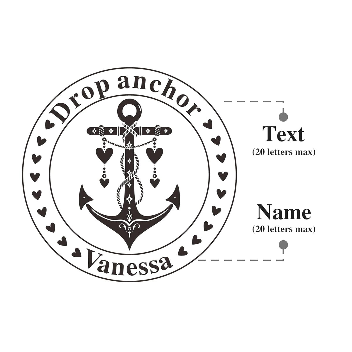 Book Embosser Custom Embosser Stamp with Your Name or Design Personalized Library Embosser Stamp Customized Books Business Cards Paper Documents Notebooks etc. (27)