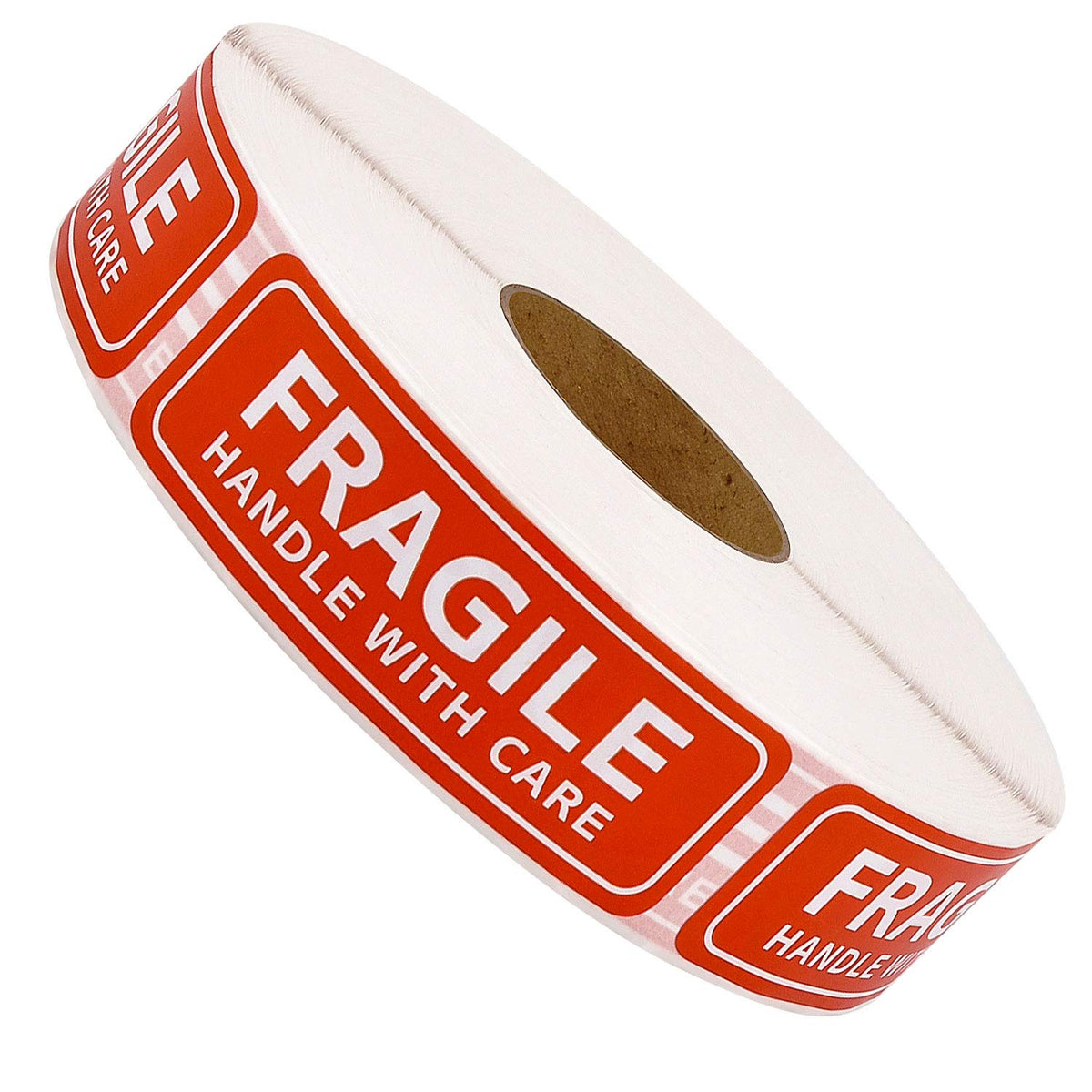 Methdic Fragile Stickers - 1"x 3" Strong Adhesive Fragile Labels 1 Roll/1000 Labels(Handle with Care,Fragile) Stickers for Shipping and Moving