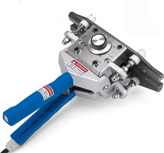 FKR-300 Hand Held Crimp Heat Sealer Bag Crimp Heat Sealer Sealing Machine Tool Aluminum Foil Kraft (12" Sealing Length)