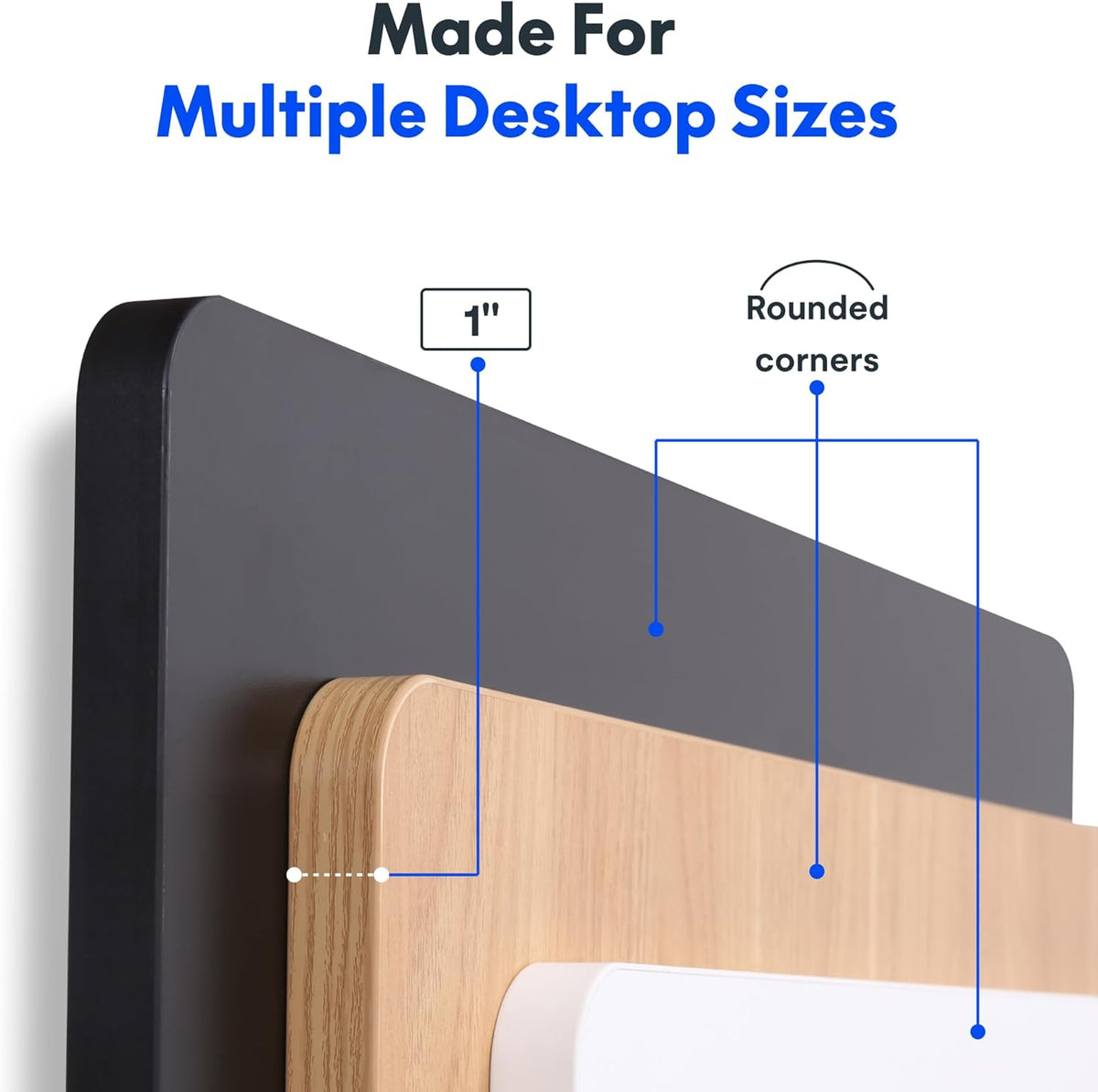 FLEXISPOT One-Piece Electric Standing Desk, 48 x 30 Inches Adjustable Desk with Seamless Desktop, Memory Controller Height Adjustment (White Frame + White Desktop, 2 Packages)