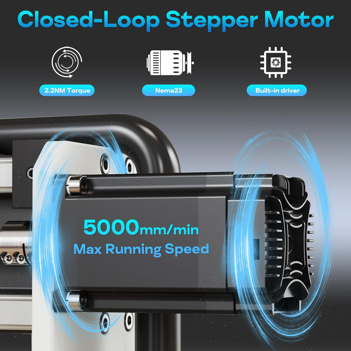 Cnc Router Machine 4040, Custom-Made 710W 6000-30000 RPM Trim Router Spindle, Linear Rails and Ball Screws, Engraving Milling Machine for Metal Wood Acrylic Leather etc.