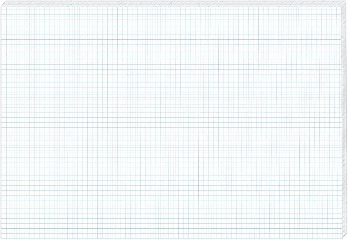 50 Sheets Large Graph Paper 24 X 36 Inch Graph Paper Pad 1 and 1/4inch Ruled Giant Grid Sheet Blueprint Drafting Pad for Engineering Architect Designer Mathematician