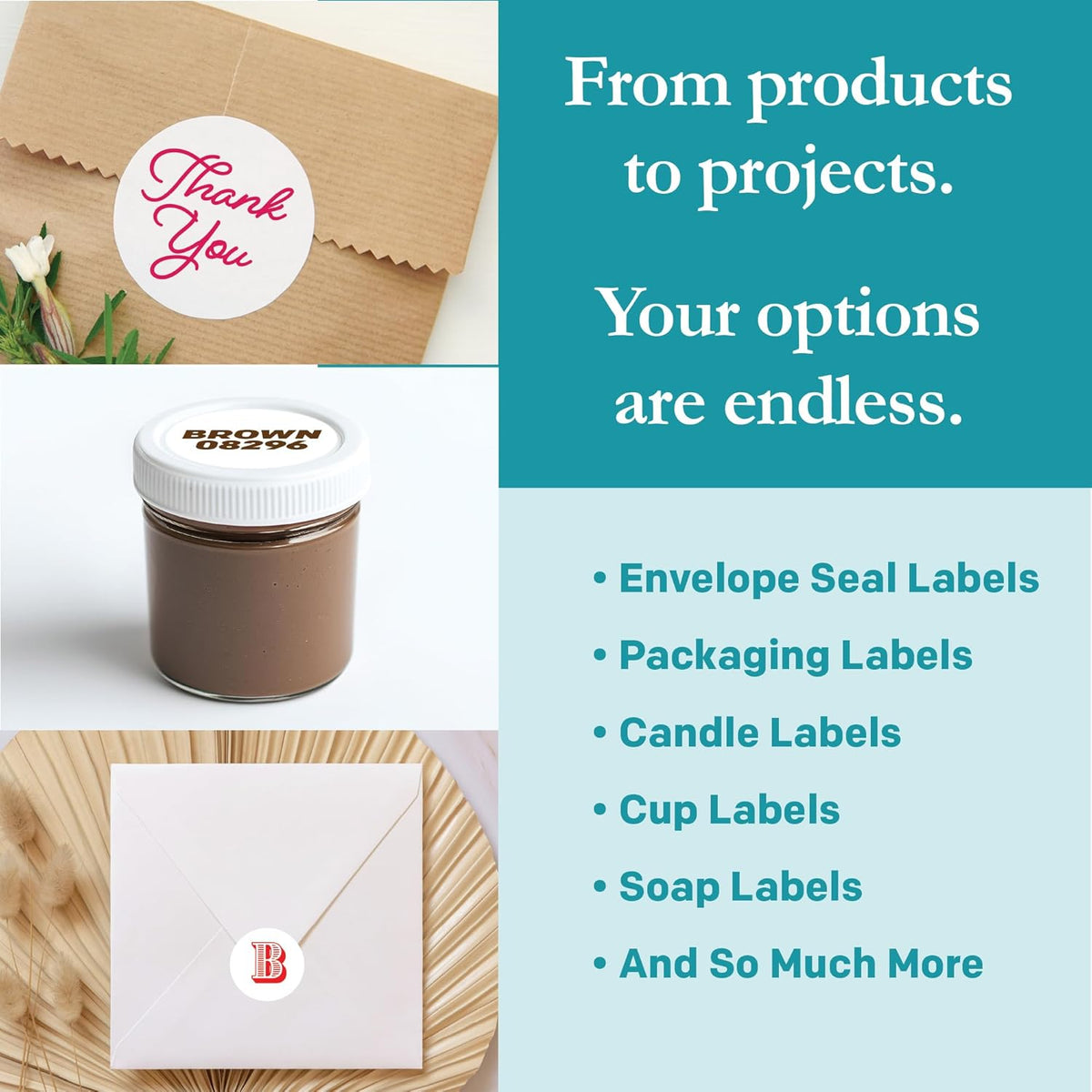 Premium Label Supply White Sticker Round Labels – 1.25" Circle – Laser/Inkjet Compatible – (48 per Sheet), 2000 Sheets – 96,000 Total Adhesive Labels