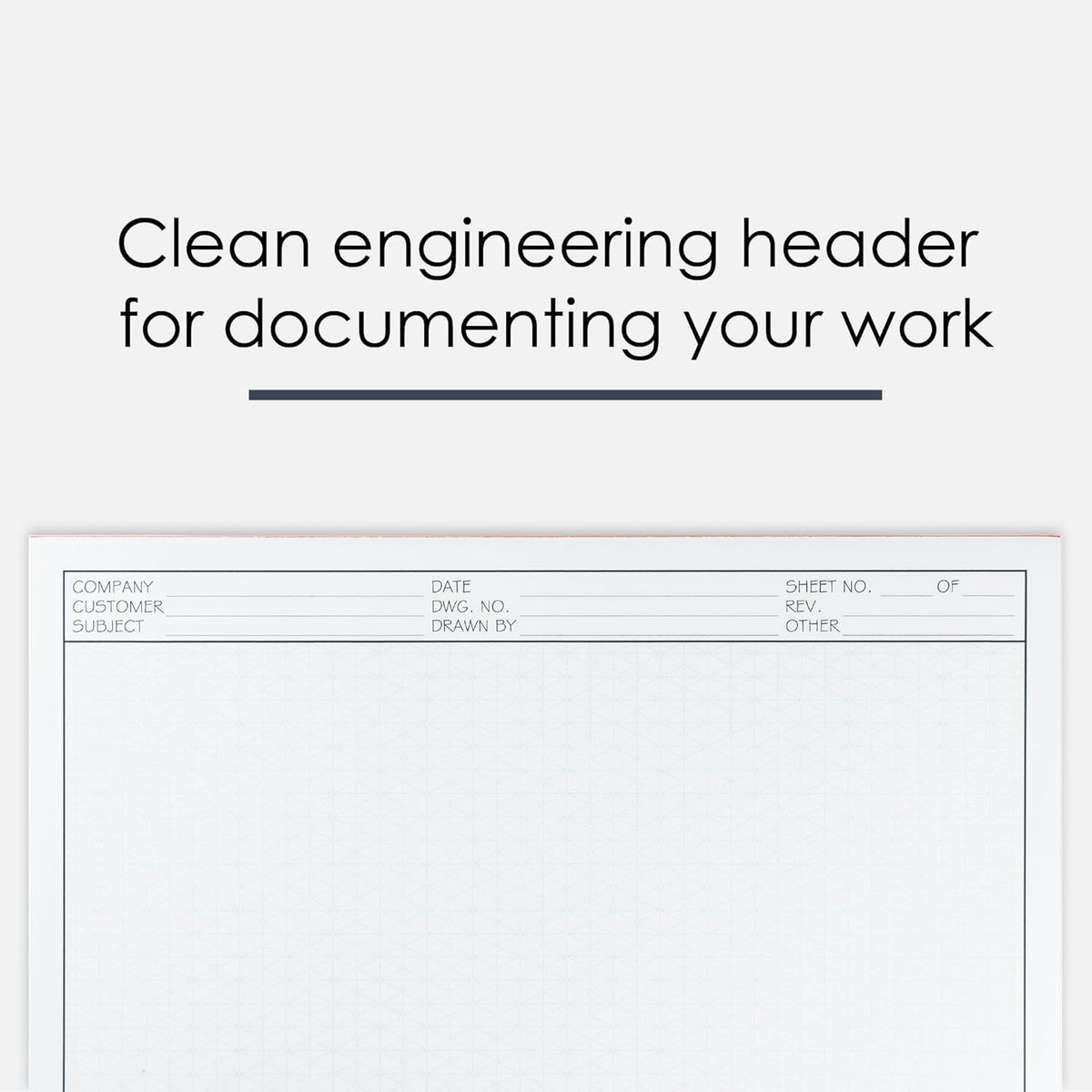 8.5" x 11" Isometric Graph Paper 50 Sheets Landscape - 0.25" Grid, Non-photo Blue, High Brightness, Drafting, Engineering, Art, 3D Design (1-Pack)