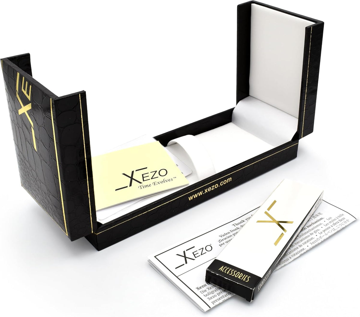 Xezo Urbanite Ballpoint Pen, Medium Point. Retro Blue, Black, and Cream Checkered Acrylic on Brass and Aluminium. Chrome Plated. Limited Edition and Serialized. No Two Alike