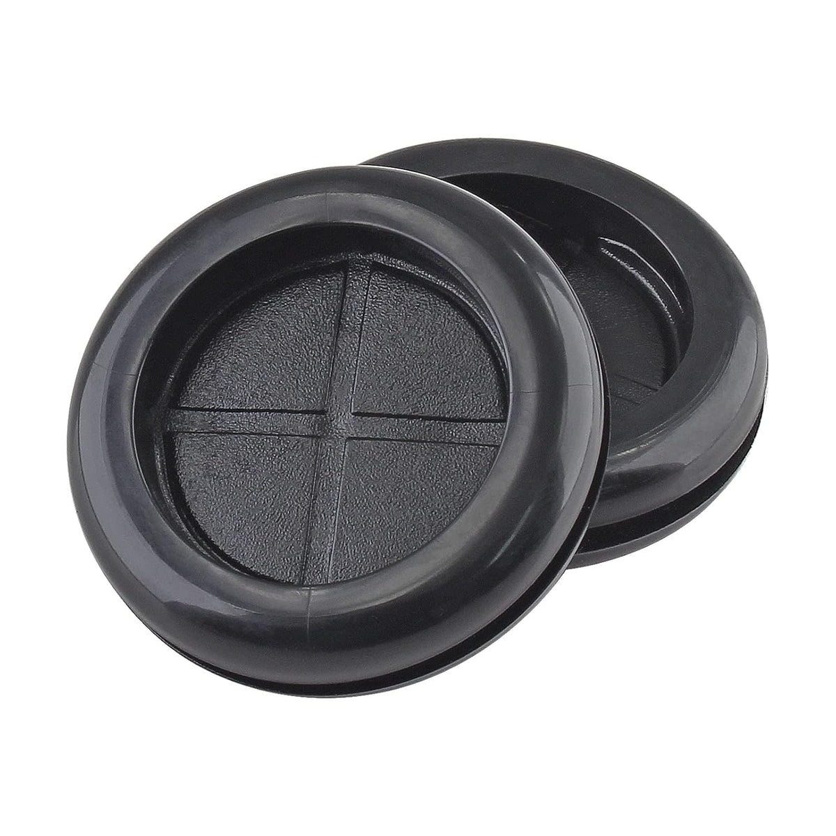 10 Pack 1-3/16" Inside Diameter 1-1/2" Drill Hole Rubber Grommet, Firewall Plug Grommet Rubber Grommets Wire Protection, Double Sided Round