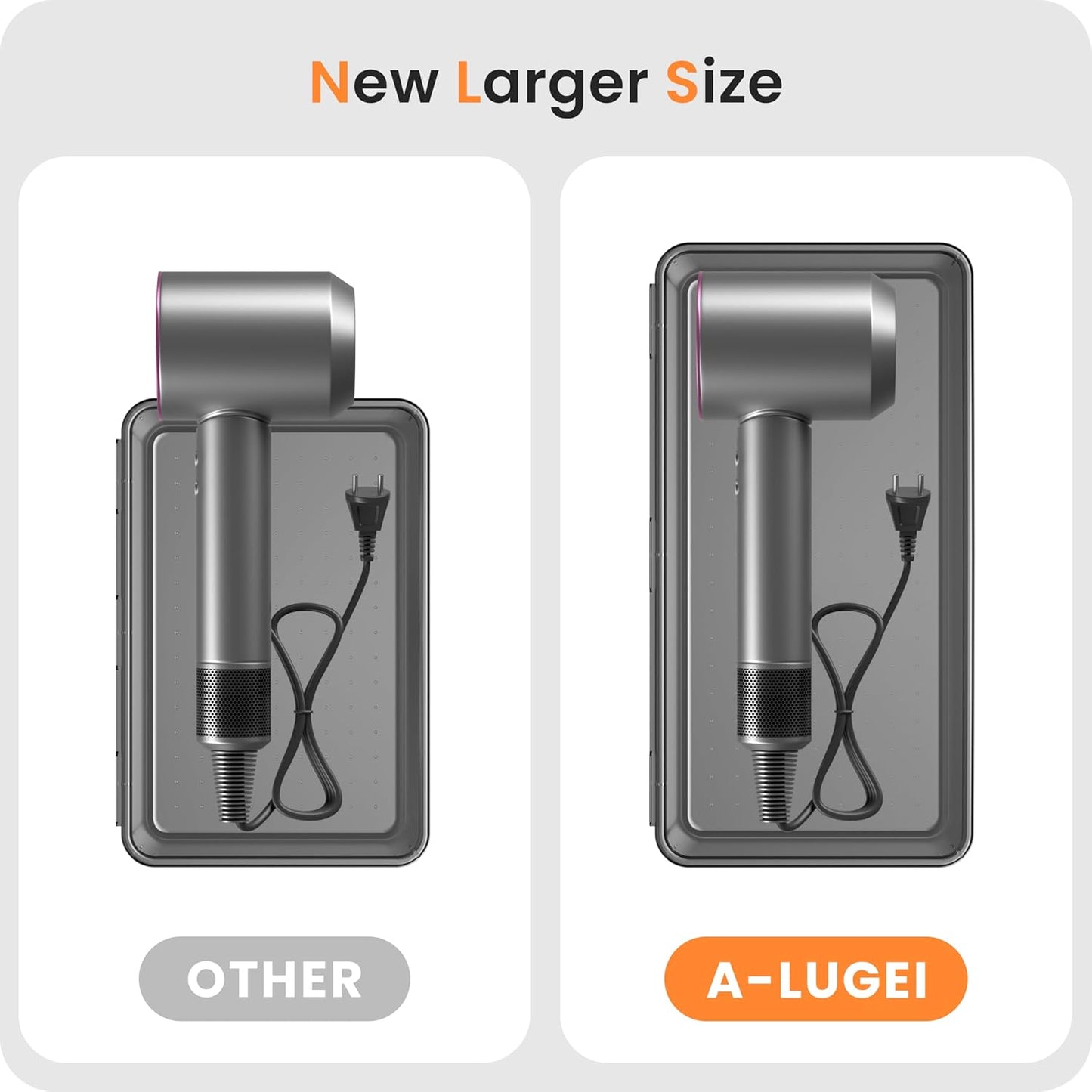 【Military Grade】 Drawer Organizer, 【𝟱𝗦𝗶𝘇𝗲】 Clear Makeup organizer, 【Holds 177 Items】 Bathroom Organizers and Storage, Plastic Desk Organizer Divider, Organizer Bins for Office Vanity A-LUGEI