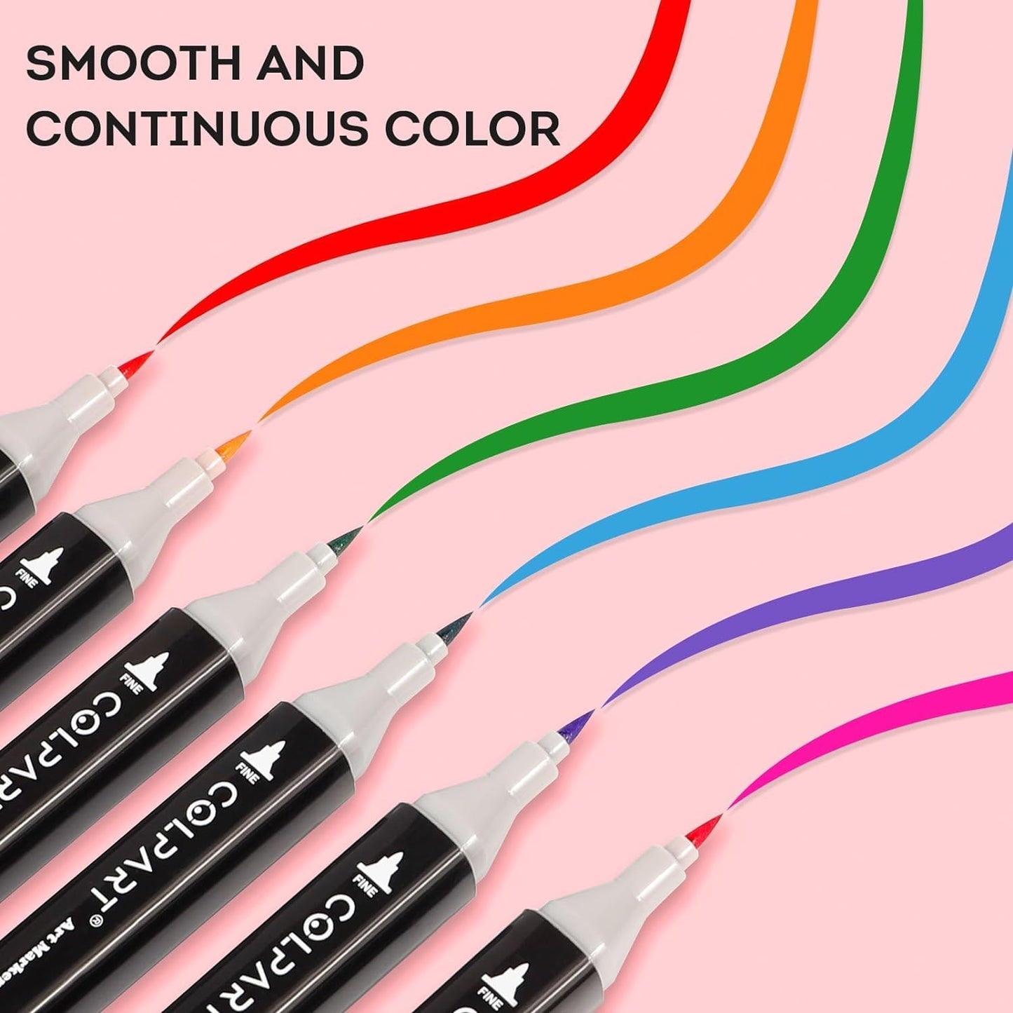 262 Colors Alcohol Markers Set Dual Tip Art Markers for Kids Marker Pens with Pen Holder and Carry Bag for Adult Coloring Painting Supplies Perfect for Painting, Coloring, Sketching and Drawing