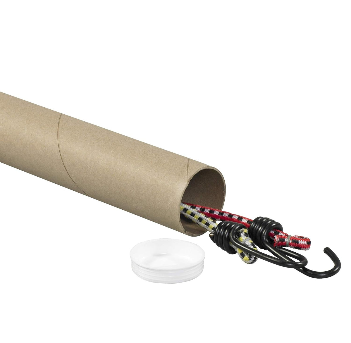 BOX USA BP2530K Mailing Tubes with Caps, 2-1/2" x 30", Kraft (Pack of 34)