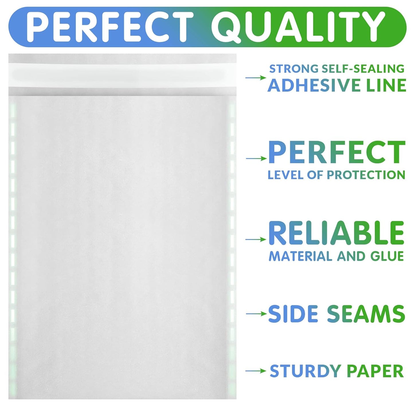 White Kraft Bubble Mailer Envelopes, 12.5 x 18 Inches. 300 Pack Mail Padded Envelopes Self Seal. Waterproof Kraft Bubble Mailers. Tear-Resistant Mailing Envelope Padded. Sturdy Paper Mailer