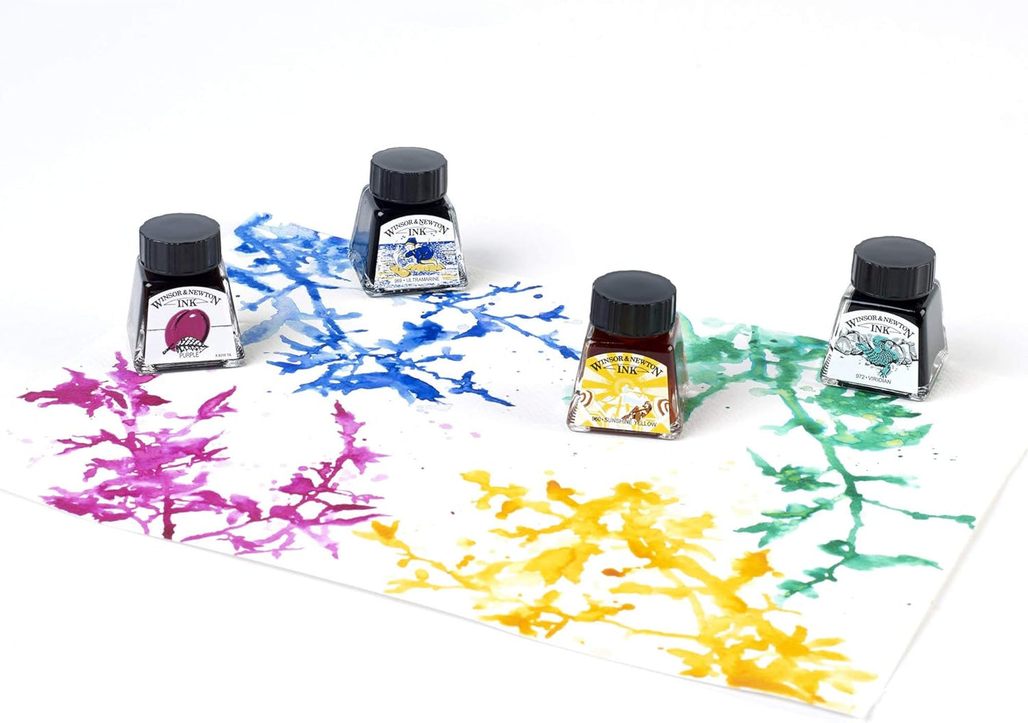 Winsor & Newton Drawing Ink, 14ml Bottle, Liquid Indian Ink