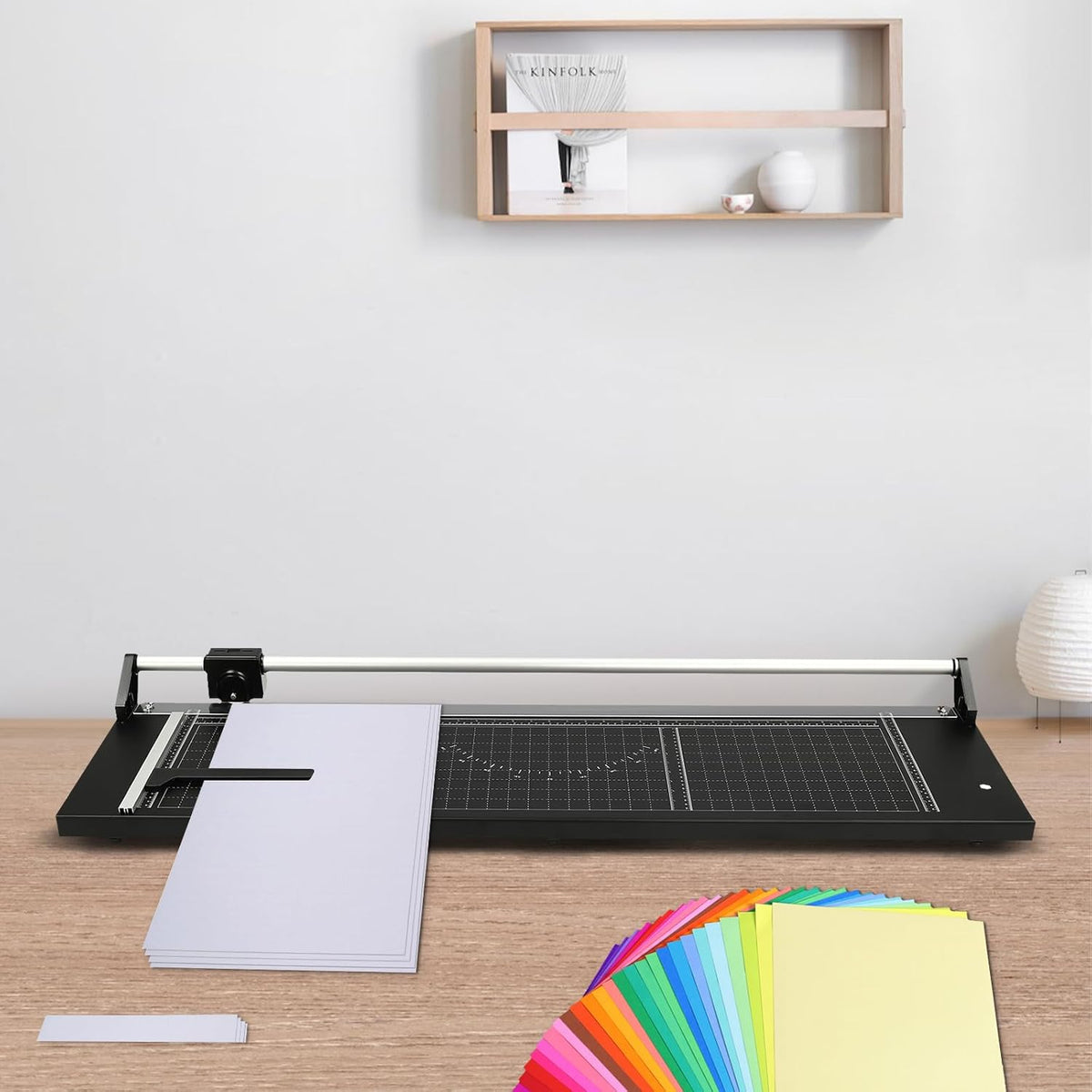 36 in Straight Paper Trimmer Rotary Paper Trimmer Heavy Duty Paper Cutter Photo Cutter Paper Cutter Slider for Cutting A3, A4, and A5 Paper