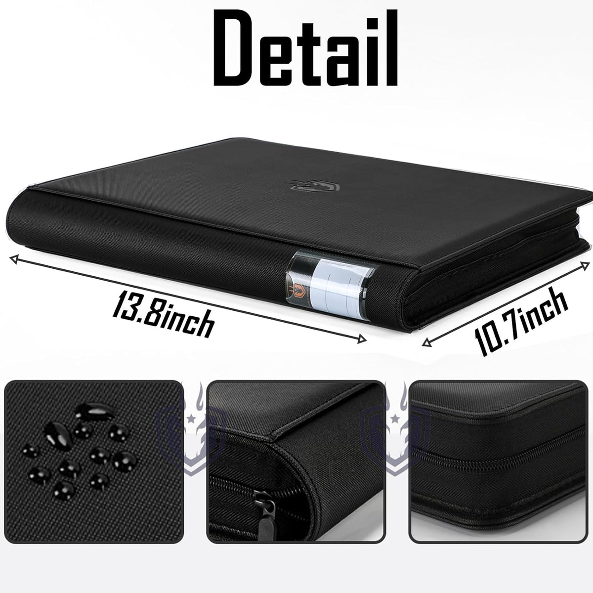 Trading Card Binder - Zipper Binder, Album Hold Up to 540 Game Cards for TCG, MTG, YGO & More