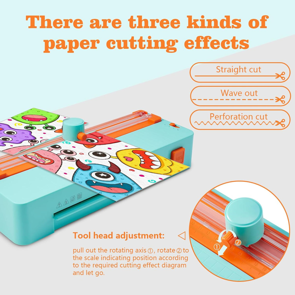 MECOLOUR Thermal Laminator Machine,3-in-1 Laminator with Built-in Paper Trimmer,Hole Punch & Corner Rounder,A4 Laminating Machine Fast 3-Min Warm-Up,Ideal for Teachers,Offices,Business or Home 110V