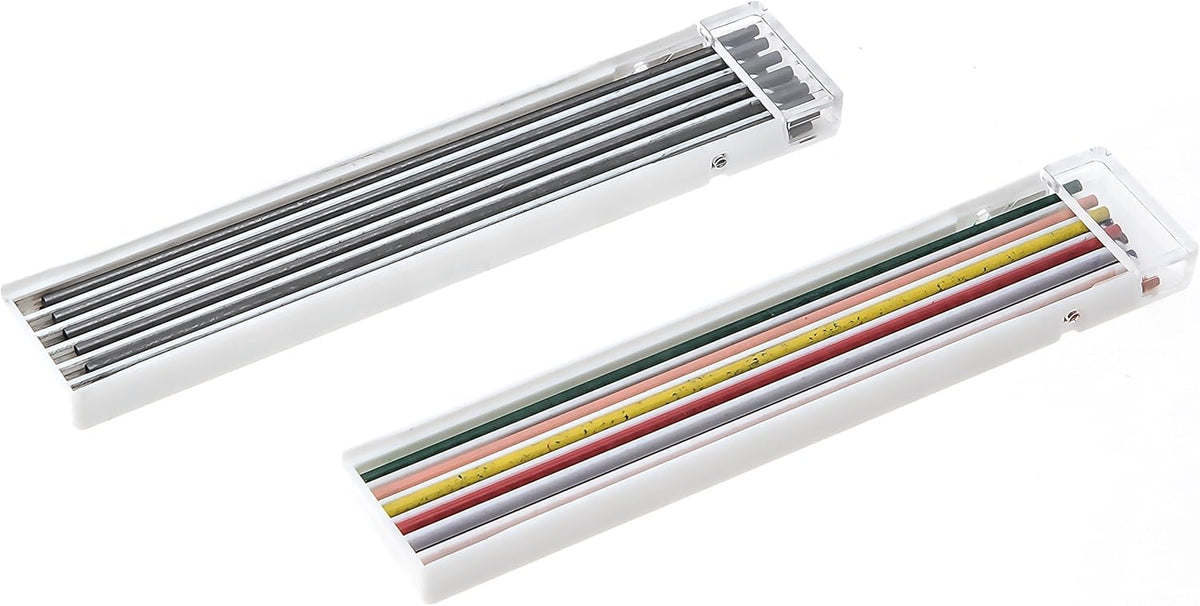Leda Mechanical Pencil Black and Mixed Colors Lead Refill Pack for drawing and sketching