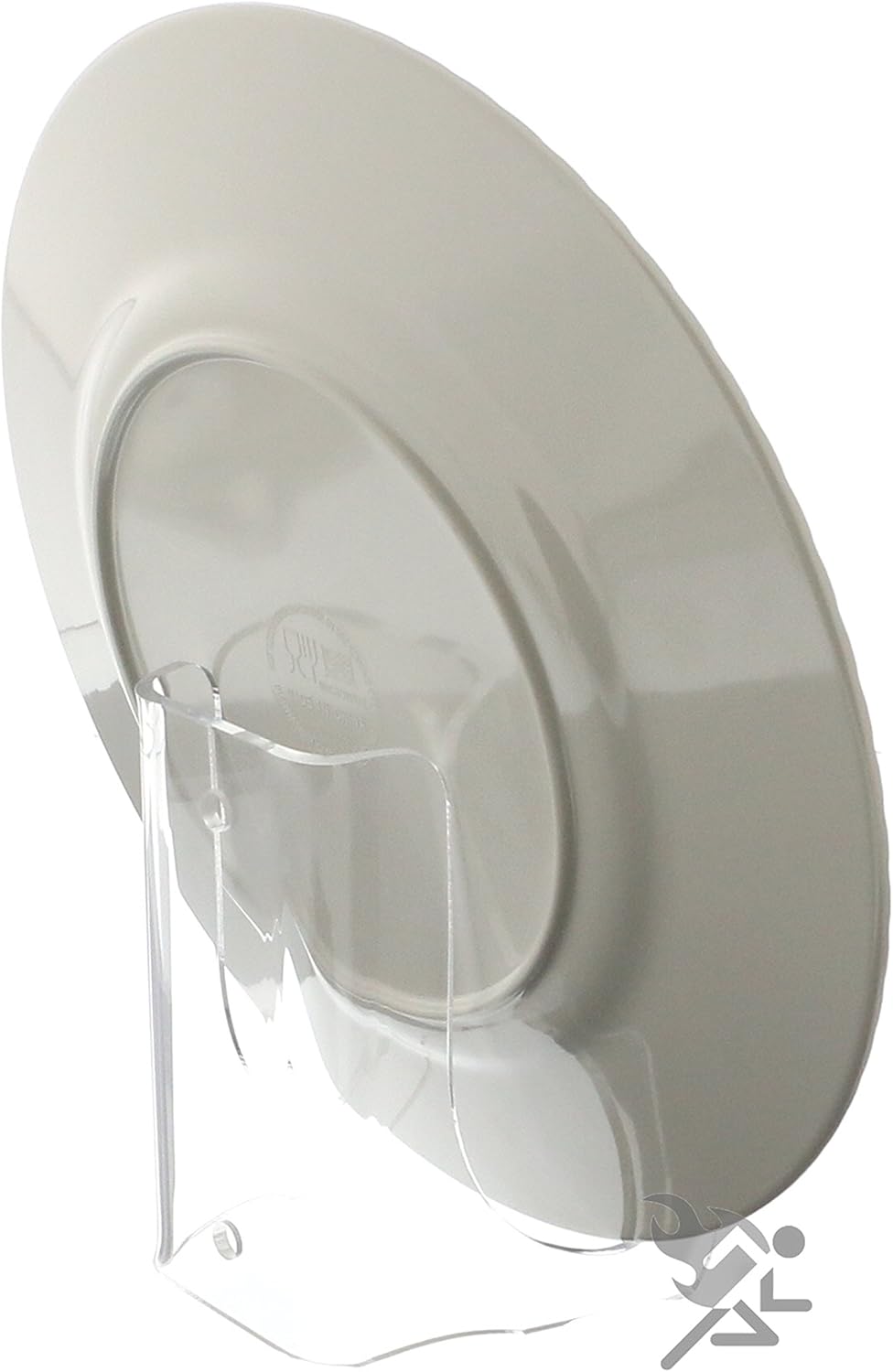 OnFireGuy Heavy Duty Plate Display Stand | 4.5-inch Clear Acrylic Easel for 5" - 8" Diameter Plates Photo Frames Books Plaques Tiles