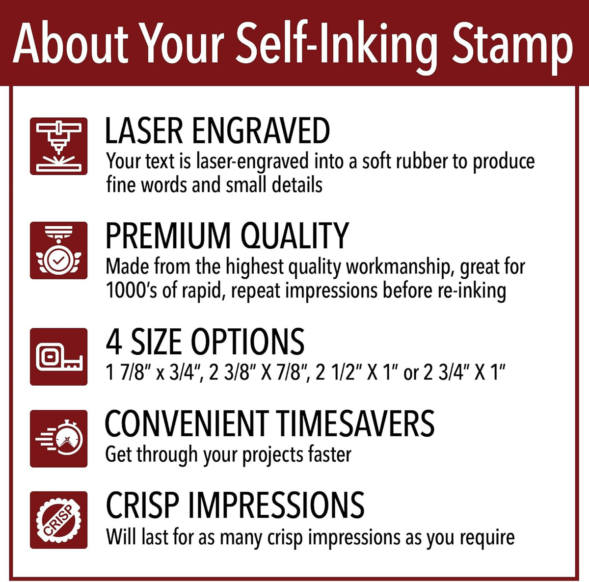 Urgent Time Sensitive Office Stamp | 4 Different Sizes | 20 Designs | Multiple Color Options | Perfect for Quick Validation of Office Documents (Urgent Time Sensitive, Xtra Large)