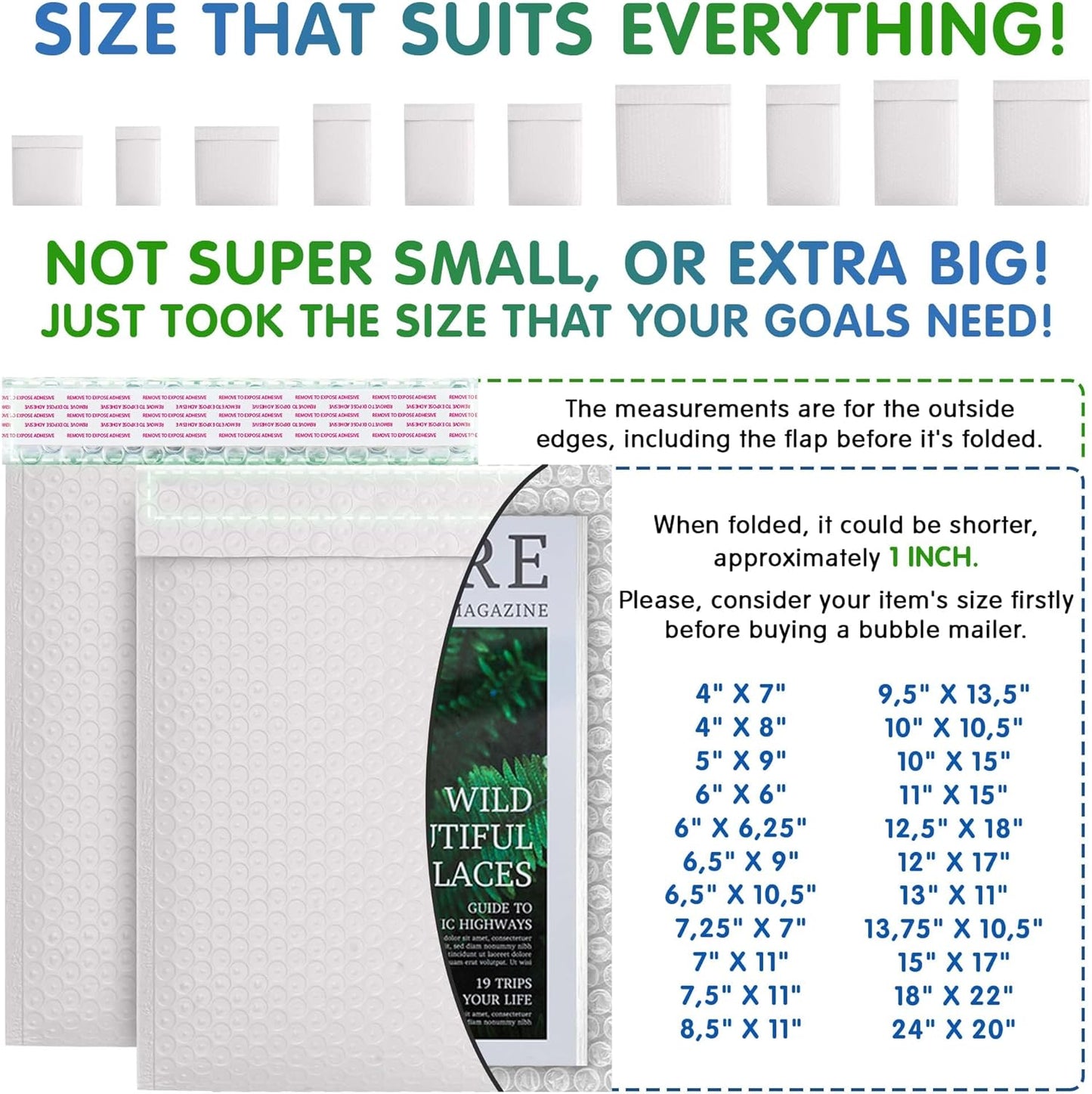 White Poly Bubble Mailers Self Seal, 7.25 x 11 Inch. Pack of 200 Bubble Packaging Envelopes for Shipping. Durable Padded Envelopes Waterproof. Self Seal Padded Mailers. Shipping Packages
