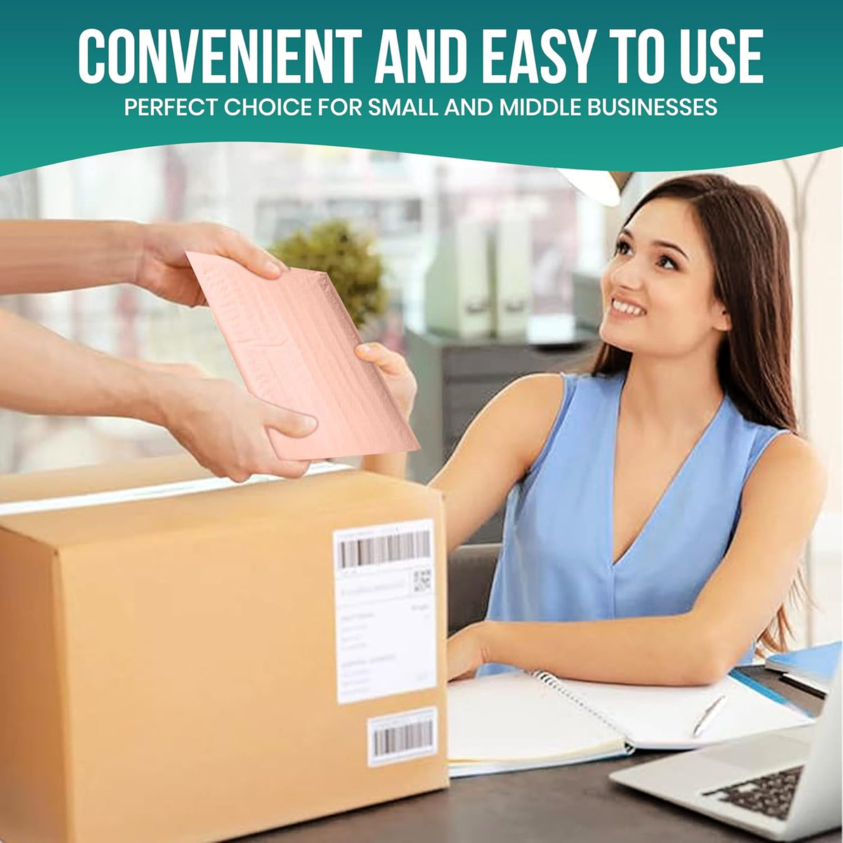 Levex - #0000 4" x 6" [10 Pack] Light Pink Poly Bubble Mailers, Padded Envelope Mailers, Packing Envelope & Mailing Bags for Shipping