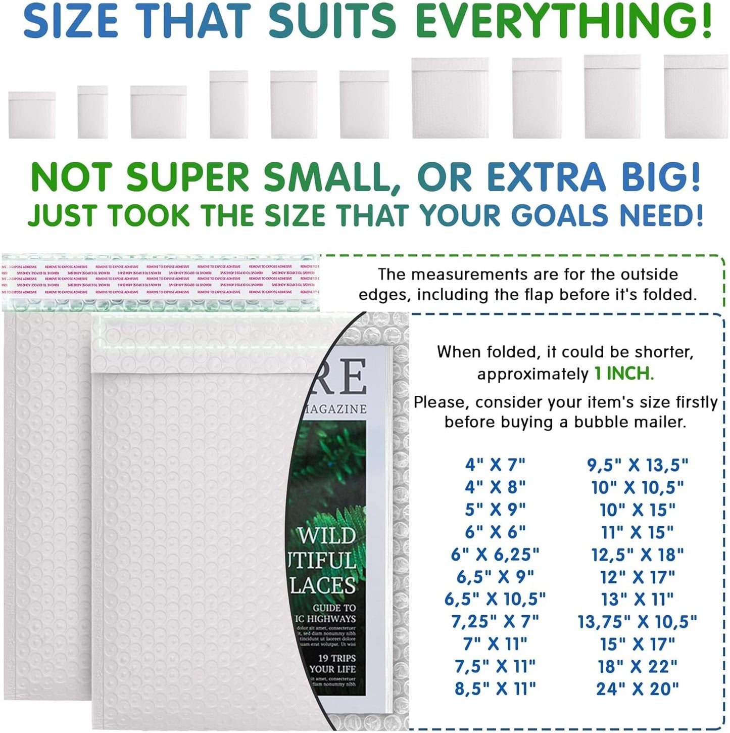 White Poly Bubble Mailers Self Seal, 6.5 x 9 Inch. Pack of 250 Bubble Packaging Envelopes for Shipping. Durable Padded Envelopes Waterproof. Self Seal Padded Mailers. Shipping Packages