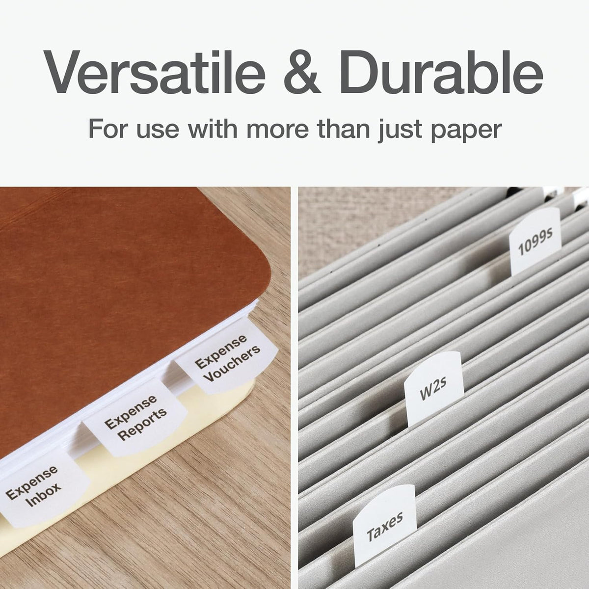 Redi-Tag Copier/Laser/Inkjet Index Dividers (RTG33117),White
