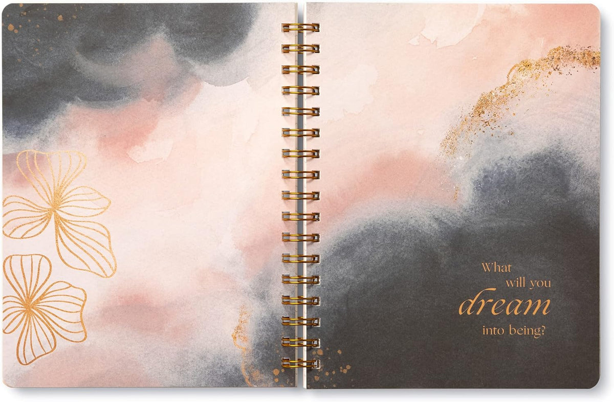 Compendium Spiral Notebook - Your life is your creation... — A Designer Spiral Notebook with 192 Lined Pages, College Ruled, 7.0”W x 9.25”H