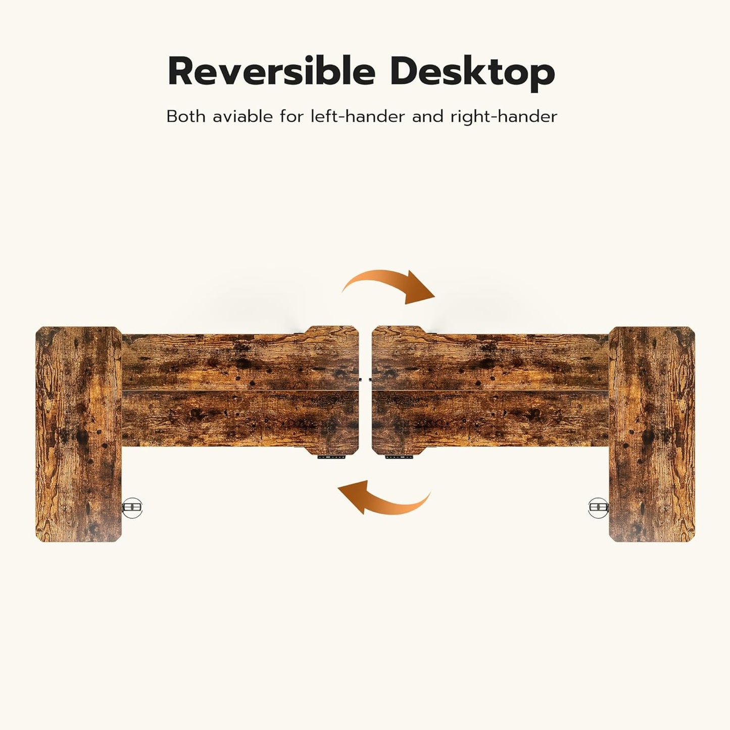 51" Reversiable L-Shaped Electric Standing Desk Adjustable Height Gaming Stand Up Corner Desk Sit Stand Home Office Computer Desk with Splice Board,Black Carbon Top