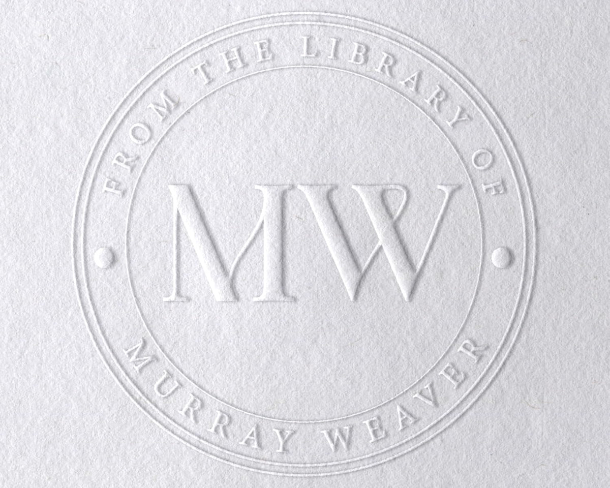 Book Embosser Personalized Custom Ex Libris Library Book Embosser Stamp This Book Belongs to Stamp Family Book Lover Gift