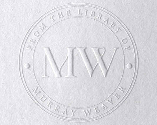 Book Embosser Personalized Custom Ex Libris Library Book Embosser Stamp This Book Belongs to Stamp Family Book Lover Gift