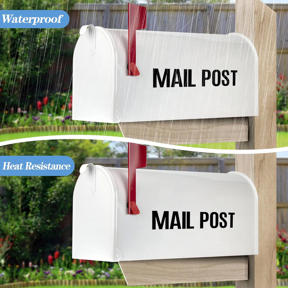 3402 PCS 42 Sheets Letter Stickers Small Mailbox Numbers and Letters Self Adhesive Vinyl Waterproof Alphabet Number Stickers for Mailbox Address,Scrapbooking,Cup, Sign,DIY Crafts Art (1 Inch,Black)