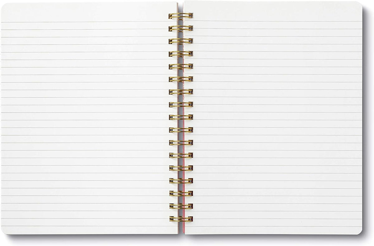 Compendium Spiral Notebook - The map to where she’s going is written on her heart. — A Designer Spiral Notebook with 192 Lined Pages, College Ruled, 7.0”W x 9.25”H