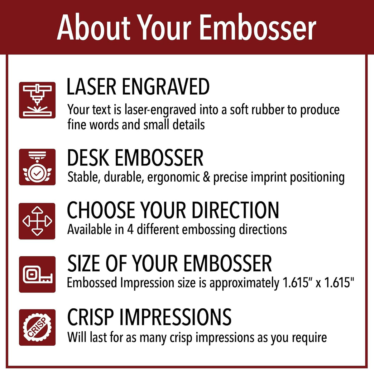 from The Library of Embossers & Stamps for Fantasy Book Readers | Custom Embosser | Custom Stamp | Ex Libris | Elevate Your Fantasy Collection of Stories and Novels (Design 11, Embosser)