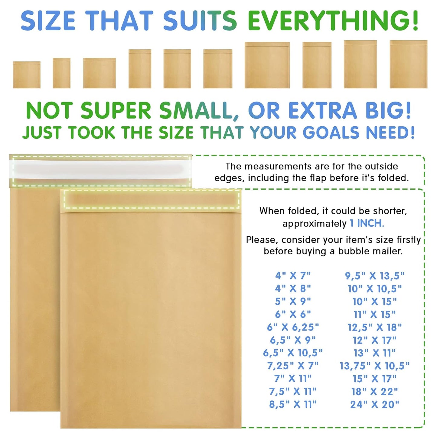 Natural Kraft Bubble Mailer Envelopes, 6 x 9 Inches. 25 Pack Mail Padded Envelopes Self Seal. Waterproof Kraft Bubble Mailers. Tear-Resistant Mailing Envelope Padded. Sturdy Paper Mailer