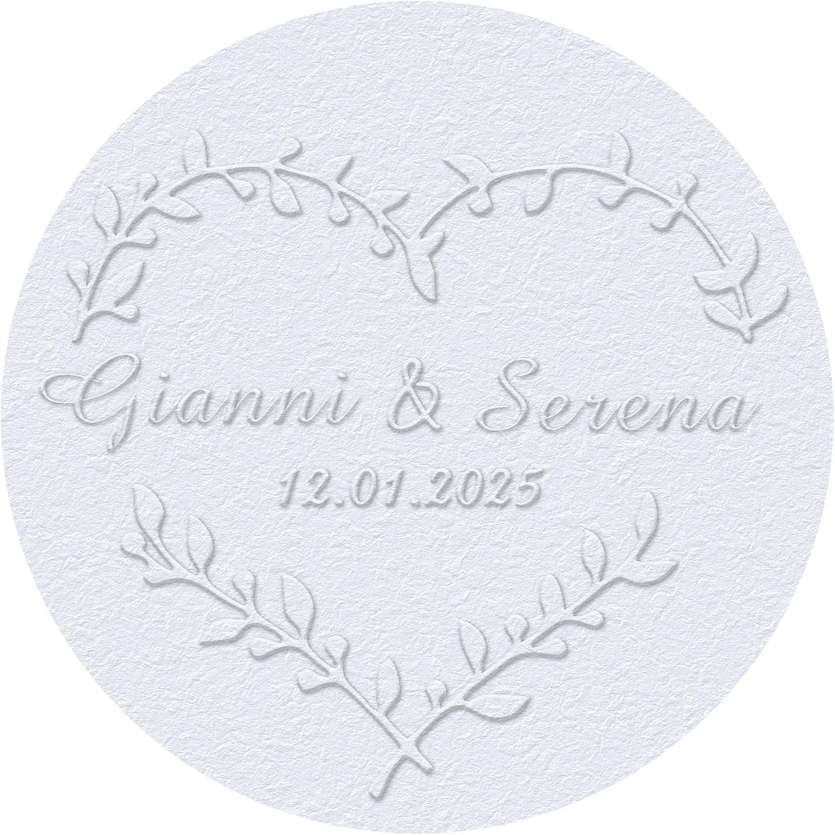 Personalized Wedding Embosser Stamp， Custom Book Business Card Paper Document Notebook, Self Inking Stamp，Book Lover Gifts，Christmas Gifts (Style15)